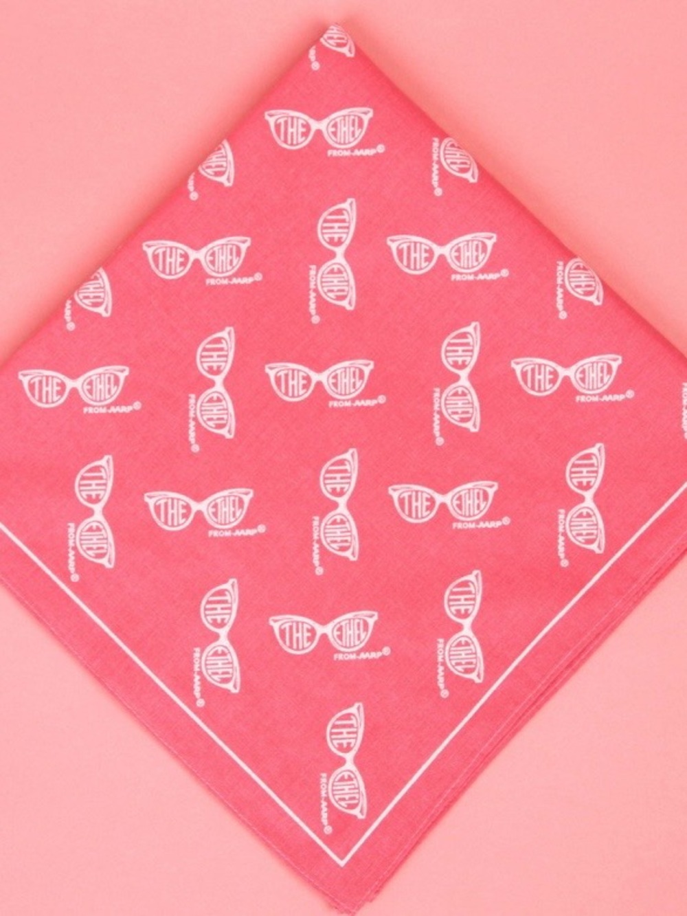Pink Ethel Bandana Scarf - Women - Picture 3 of 5